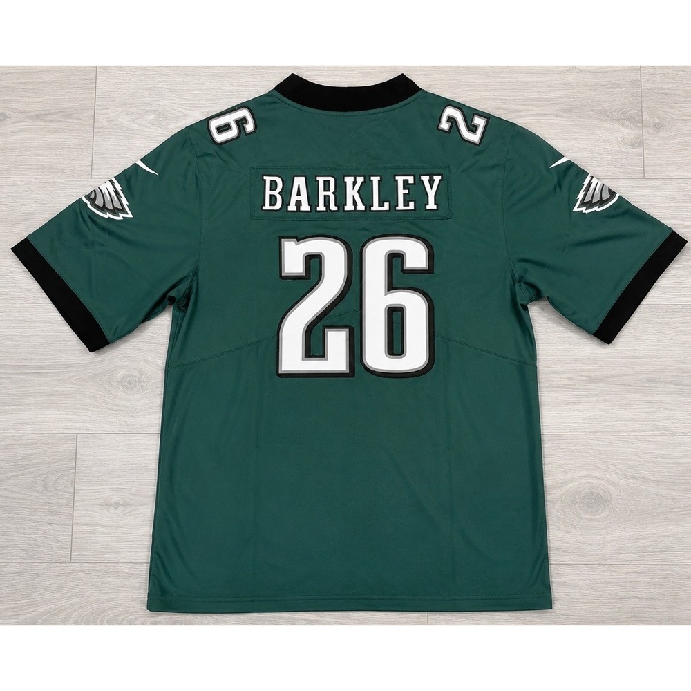 Nike Philadelphia Eagles BARKLEY #26 On Field Jersey Green Stitching Men's XL